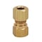 Thrifco Plumbing No. 66-C 1/4 Inch x 1/8 Inch Lead-Free Brass Compression FIP Adapt 4401074 - alternate 3